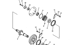 Шестерня 103-21-32110 Komatsu