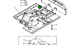 Крышка 203-54-44210 Komatsu