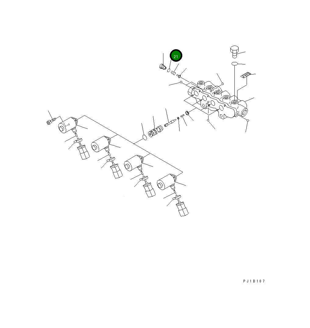 Кольцо уплотнительное (O-Ring) NY86713-01010 Komatsu