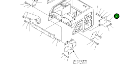 Крышка 2691-1-46800 Komatsu