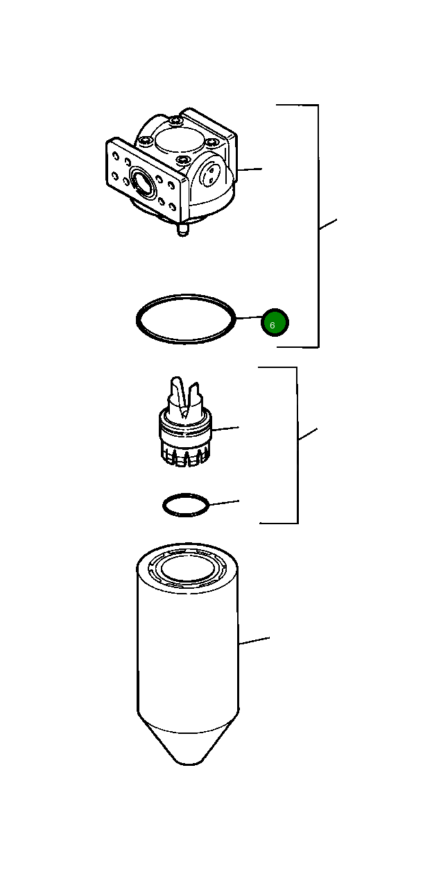 Кольцо уплотнительное (O-Ring) 940 388 C1 Komatsu