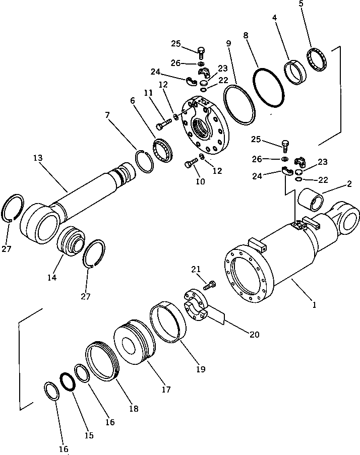 Болт 01010-82795  Komatsu