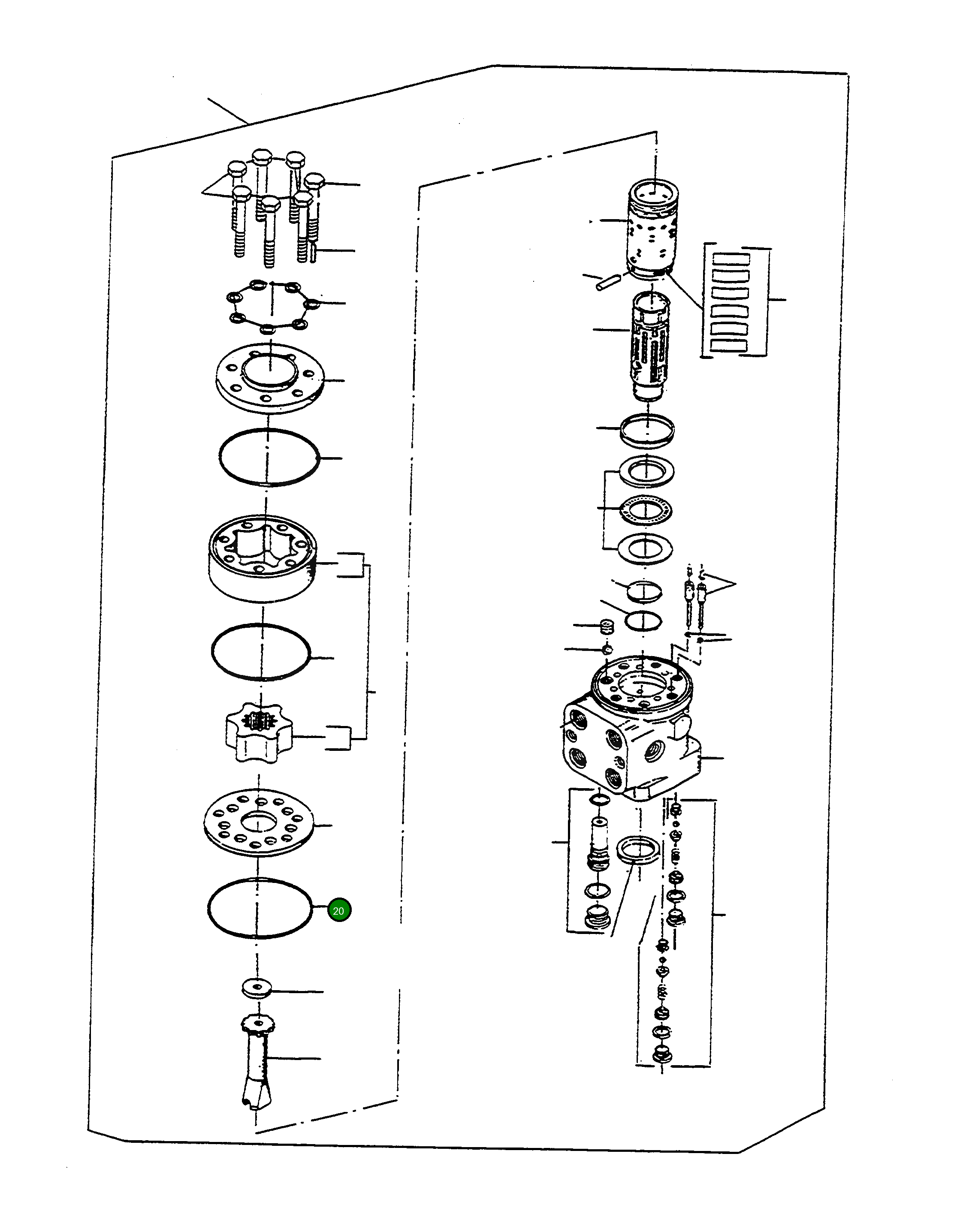 Кольцо уплотнительное (O-Ring) 1806314M1 Komatsu