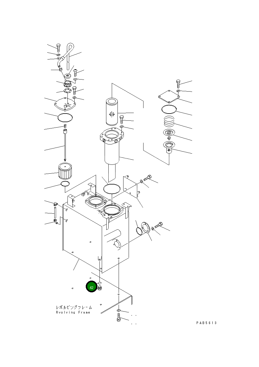 Кольцо уплотнительное (O-Ring) 20G-62-K3440 Komatsu
