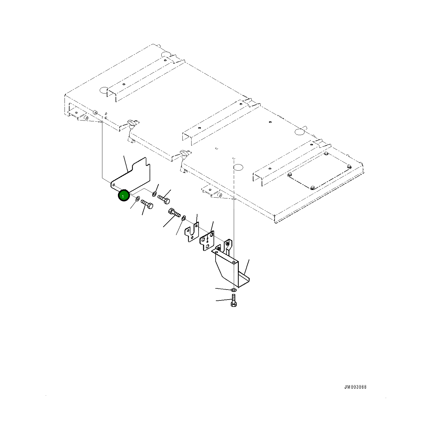Крышка 561-89-88340 Komatsu