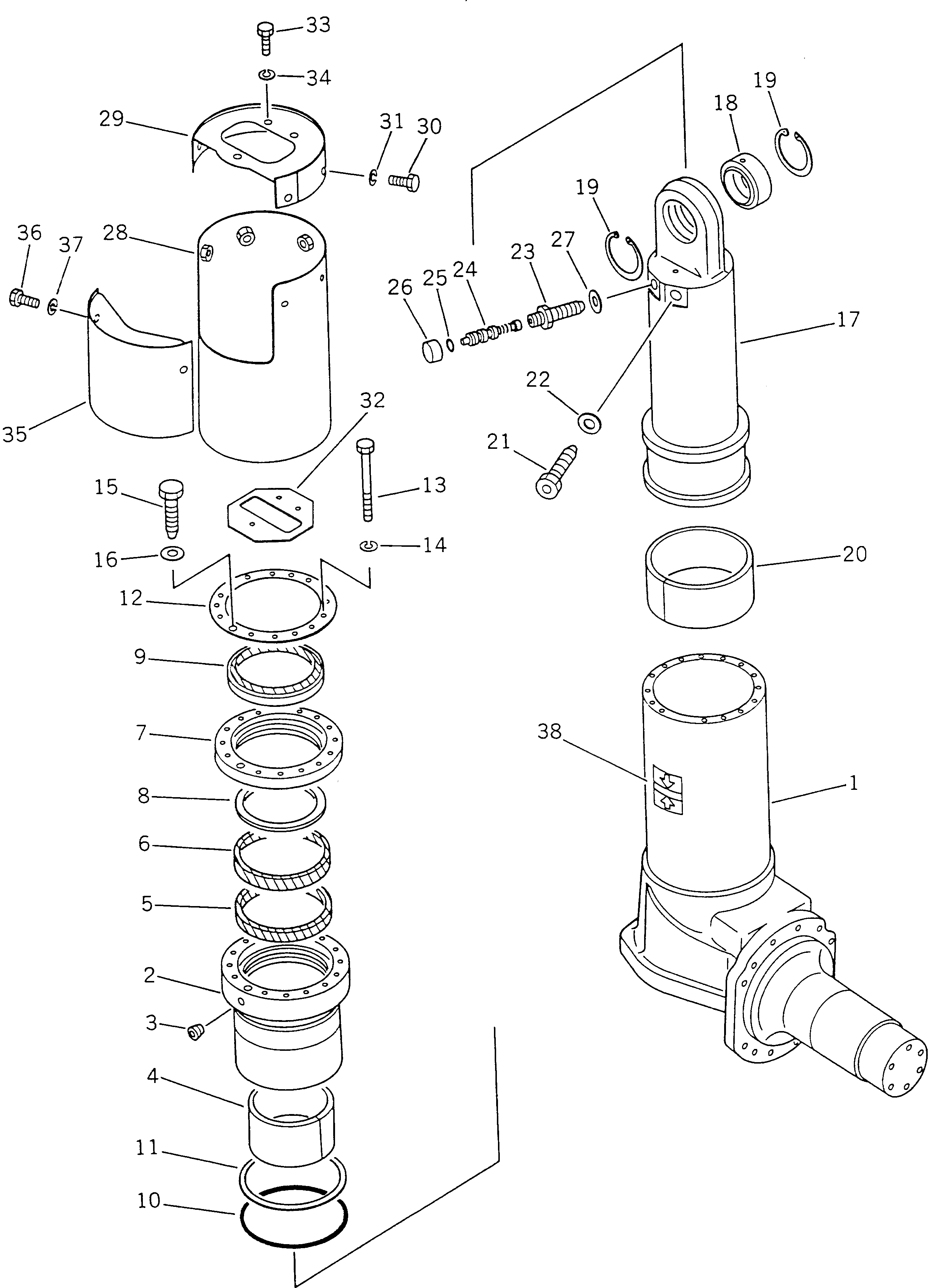 Крышка 566-50-11253 Komatsu