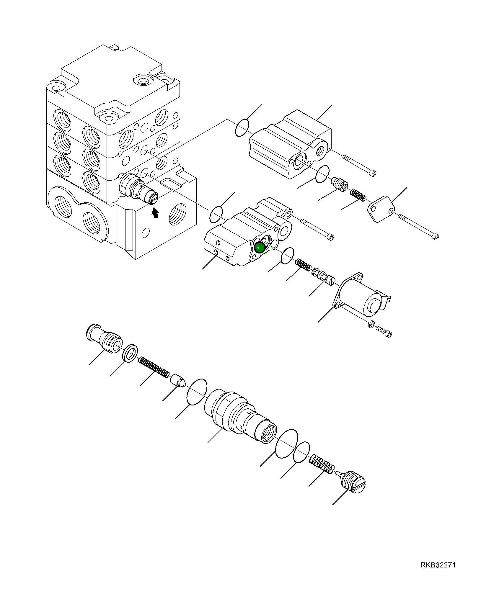 Кольцо уплотнительное (O-Ring) 723-11-55430  Komatsu