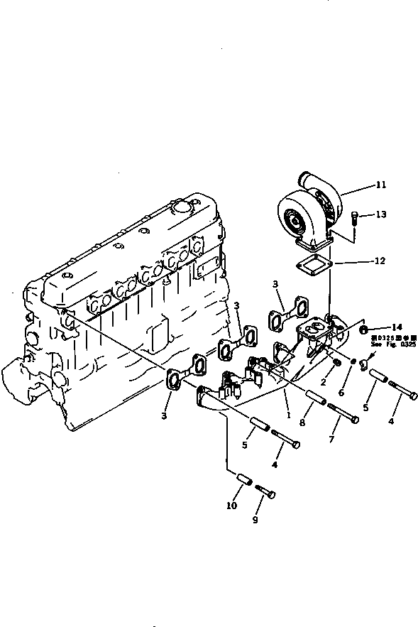 Болт 01011-31000 Komatsu