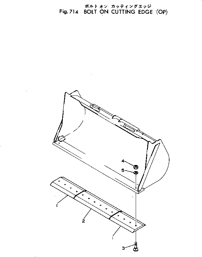 Болт 385-10240141  Komatsu