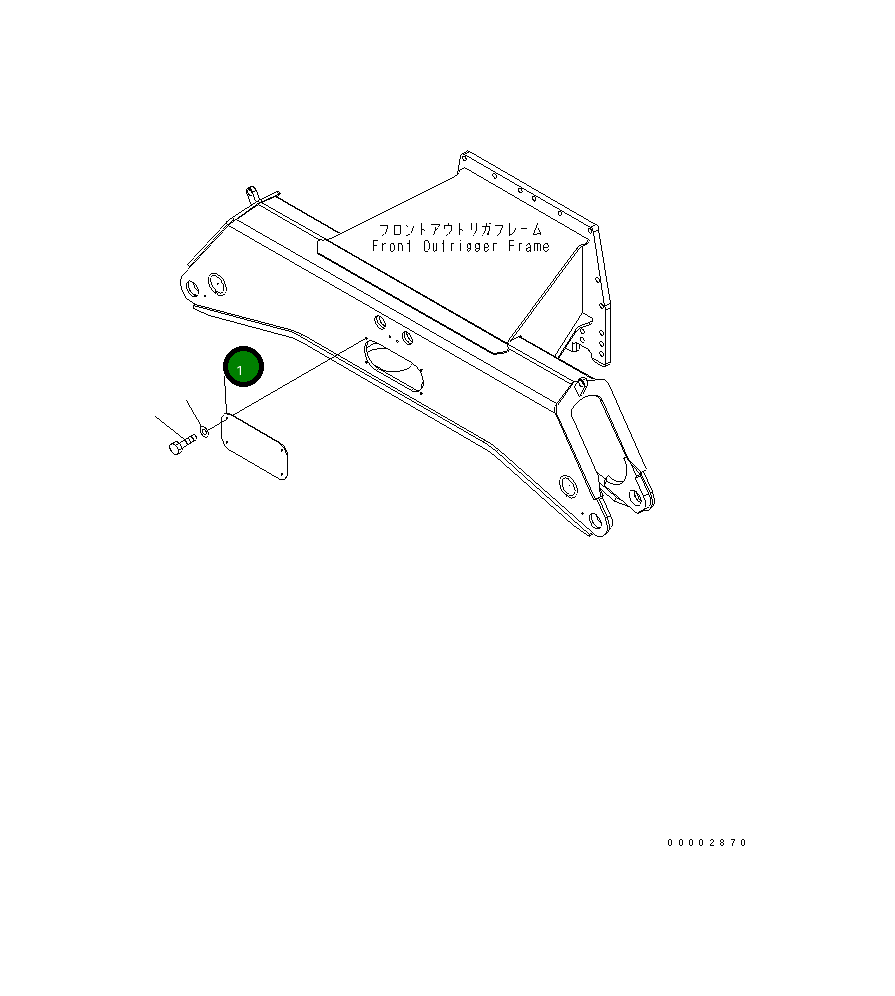 Крышка 20K-910-4210 Komatsu