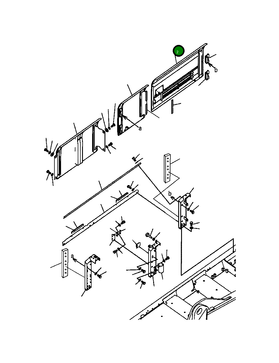 Крышка 207-54-A6810 Komatsu