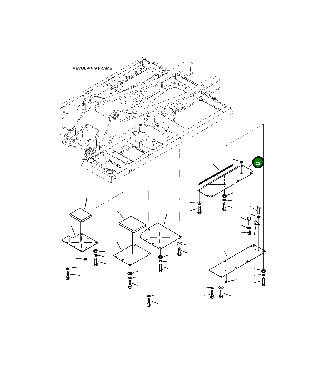 Крышка 208-54-42131 Komatsu