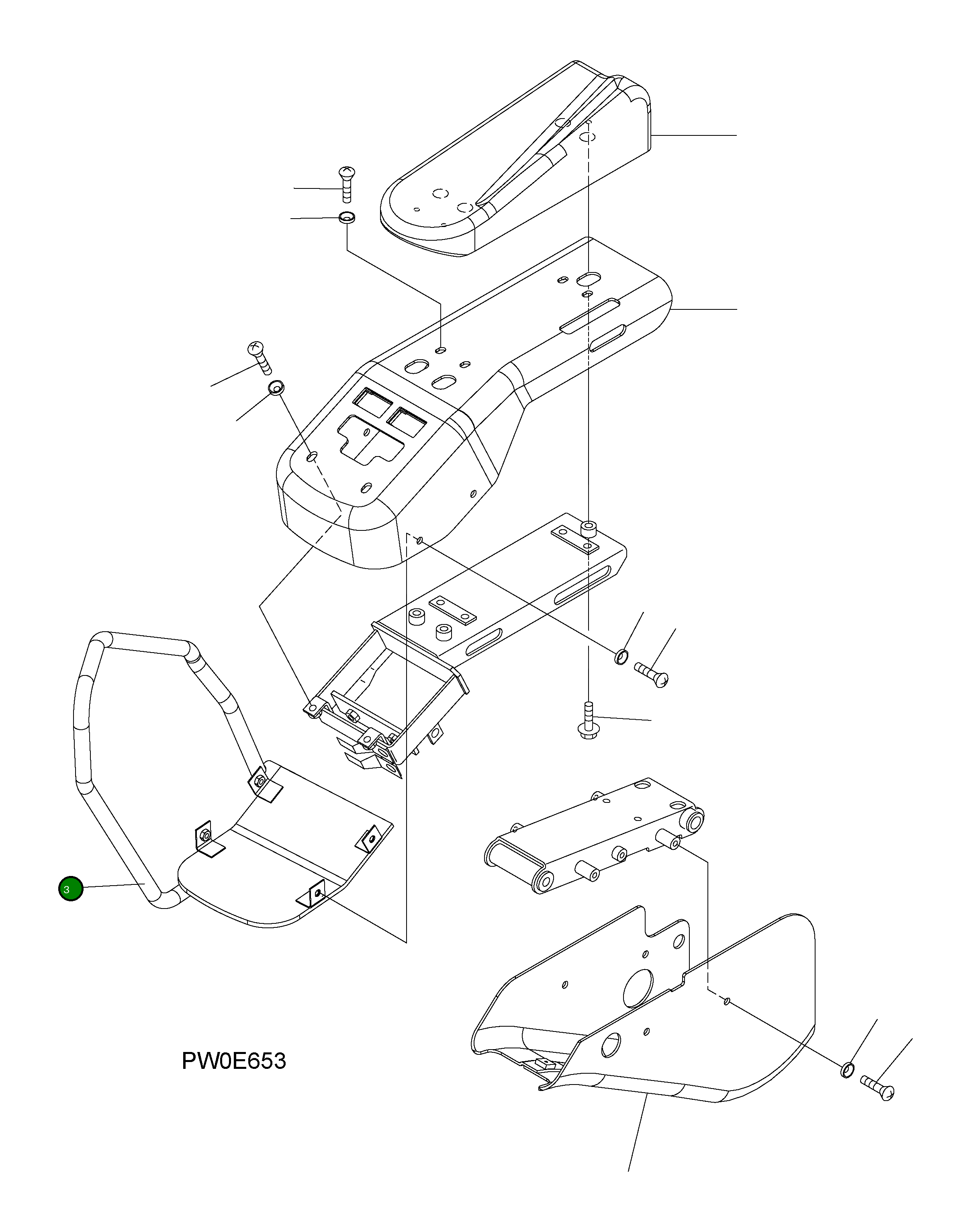 Крышка 421-S33-H150 Komatsu