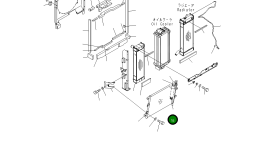Болт DK580012-9000 Komatsu