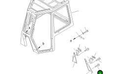Болт 01435-31016 Komatsu