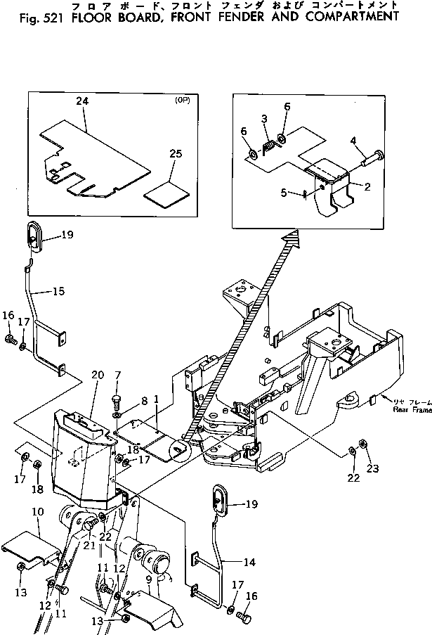 Болт 01010-51230  Komatsu