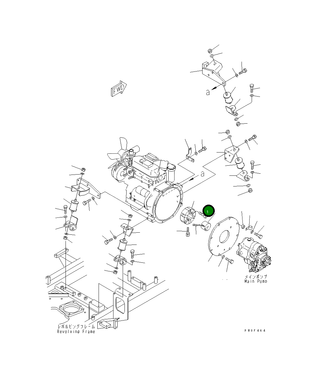Болт 20N-01-43251 Komatsu
