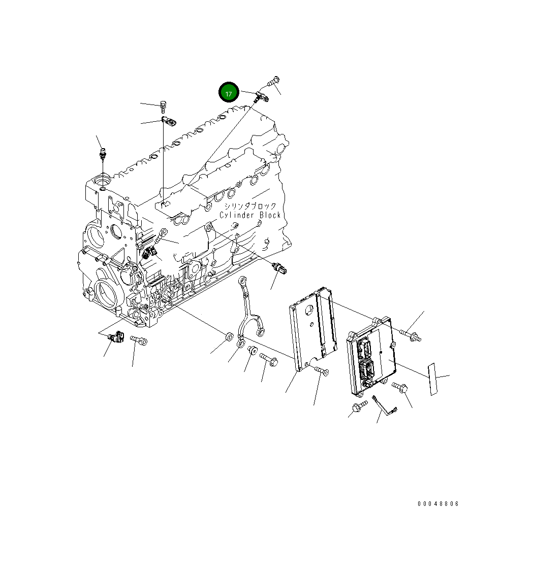 Кольцо уплотнительное (O-Ring) 6754-81-2710 Komatsu