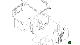Крышка 20Y-54-71136 Komatsu