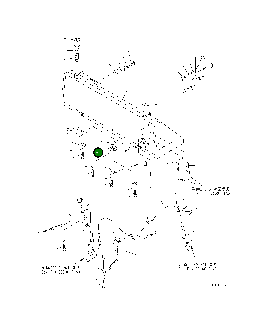 Крышка 198-04-45130 Komatsu