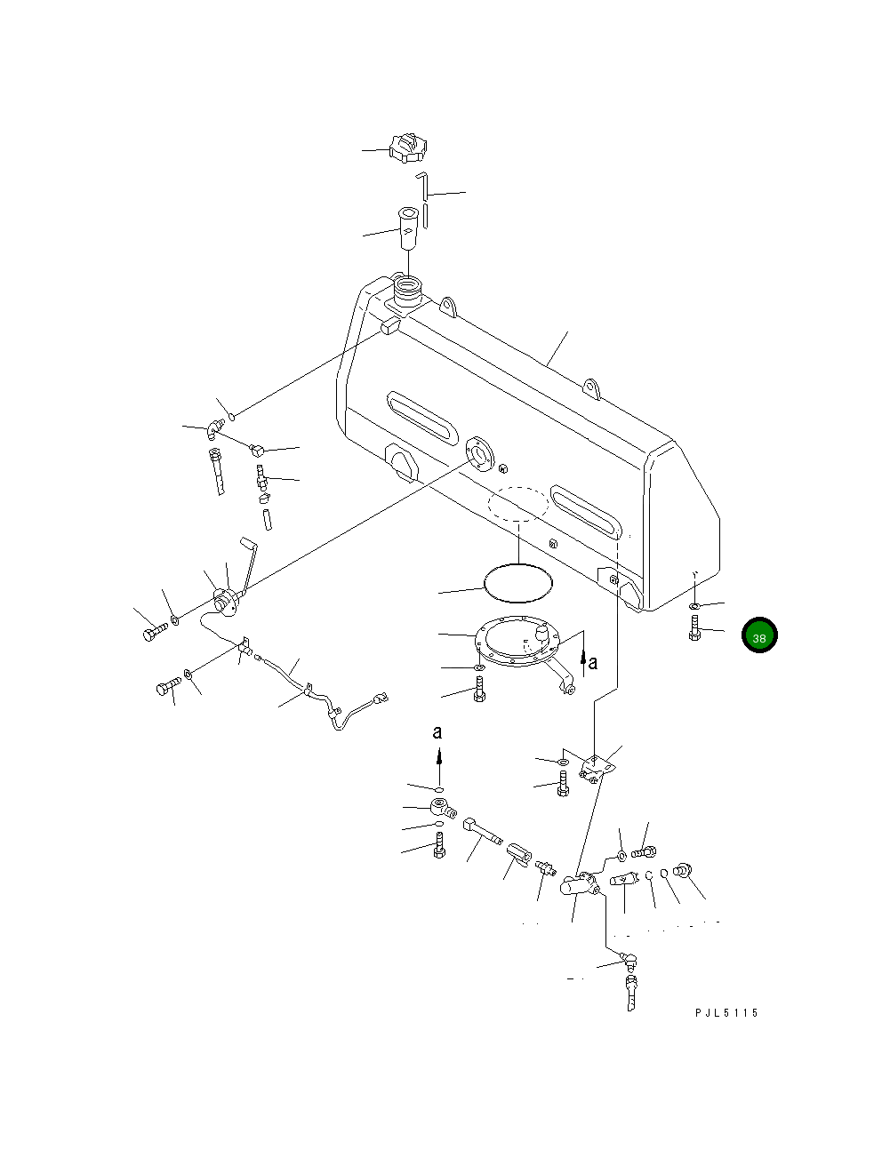 Болт 01010-82040 Komatsu