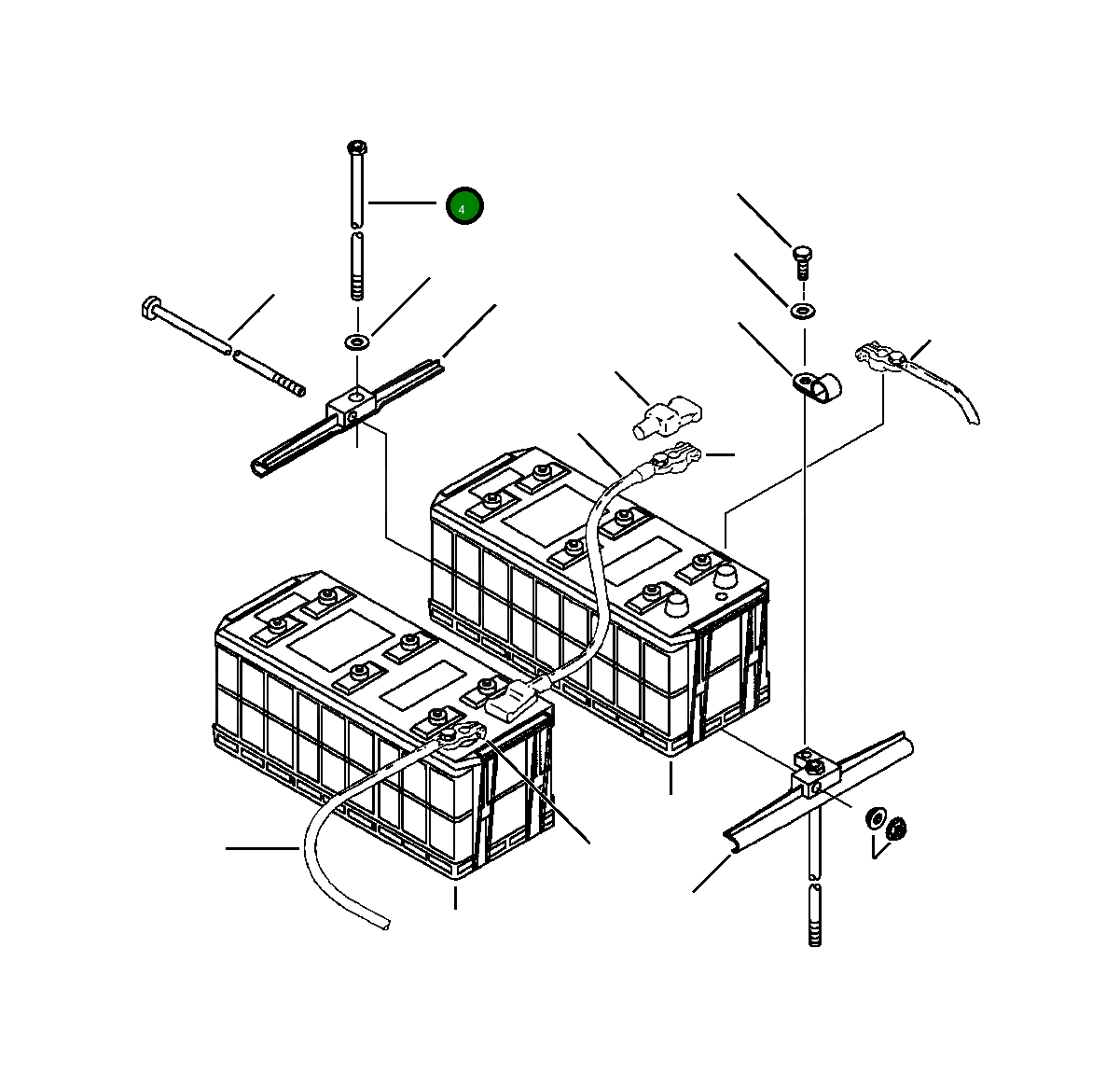 Болт 202-09-A1110 Komatsu