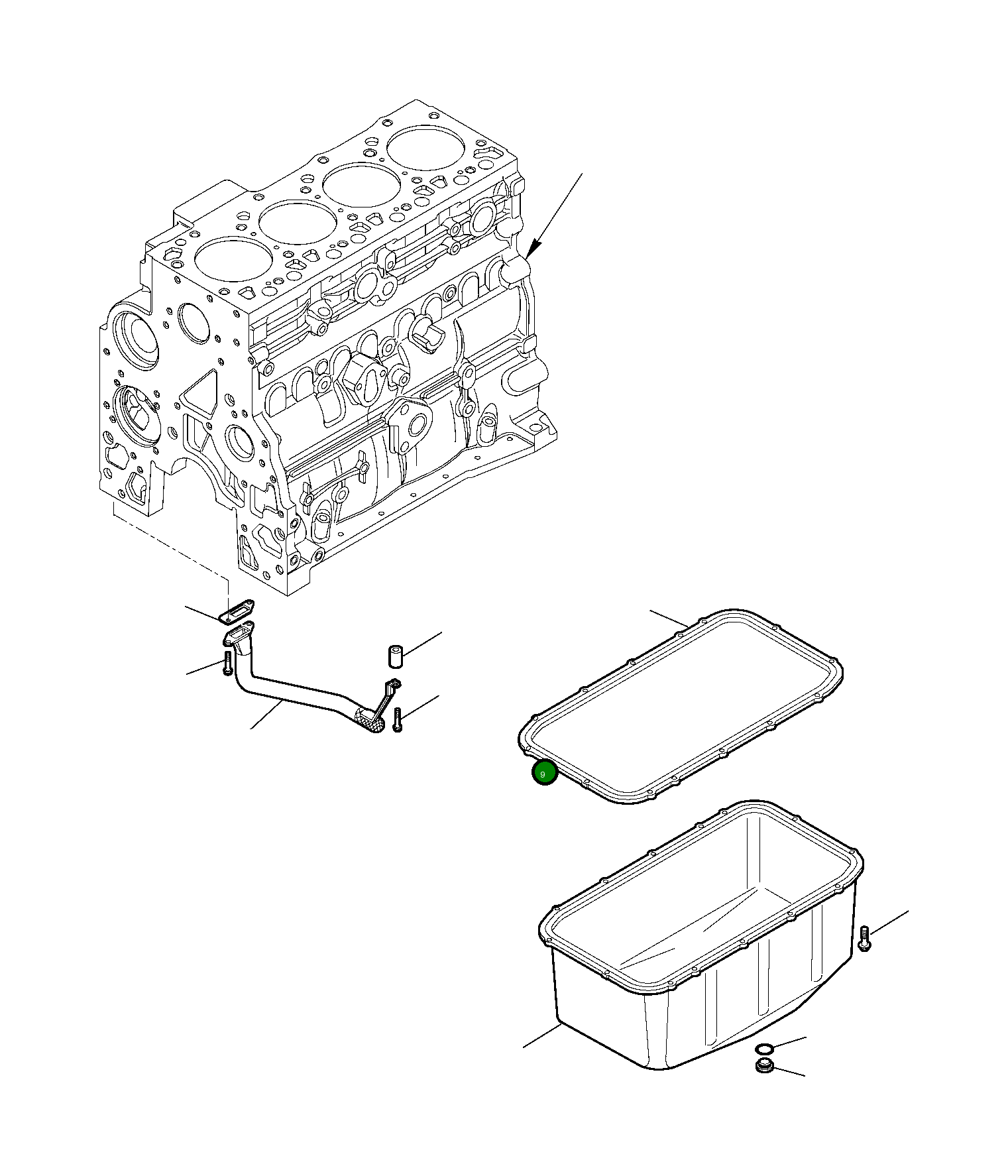 Болт EA4895291 Komatsu
