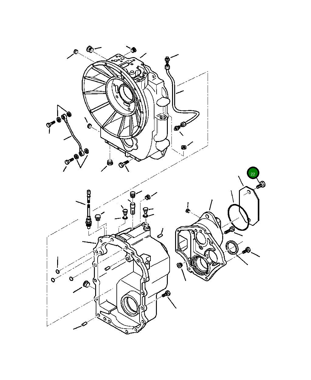 Болт CA0021009 Komatsu