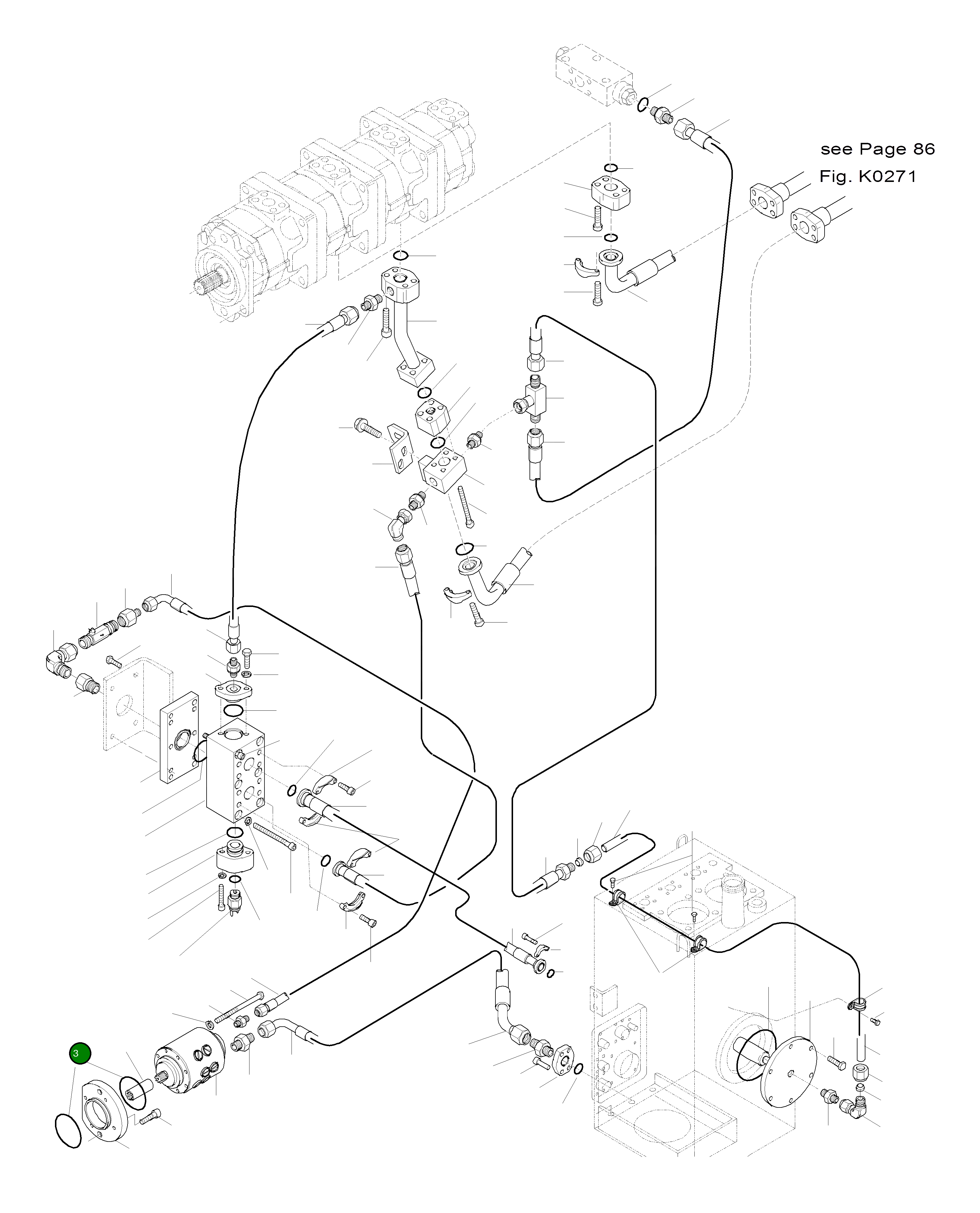 Кольцо уплотнительное (O-Ring) 423-00-H0730 Komatsu