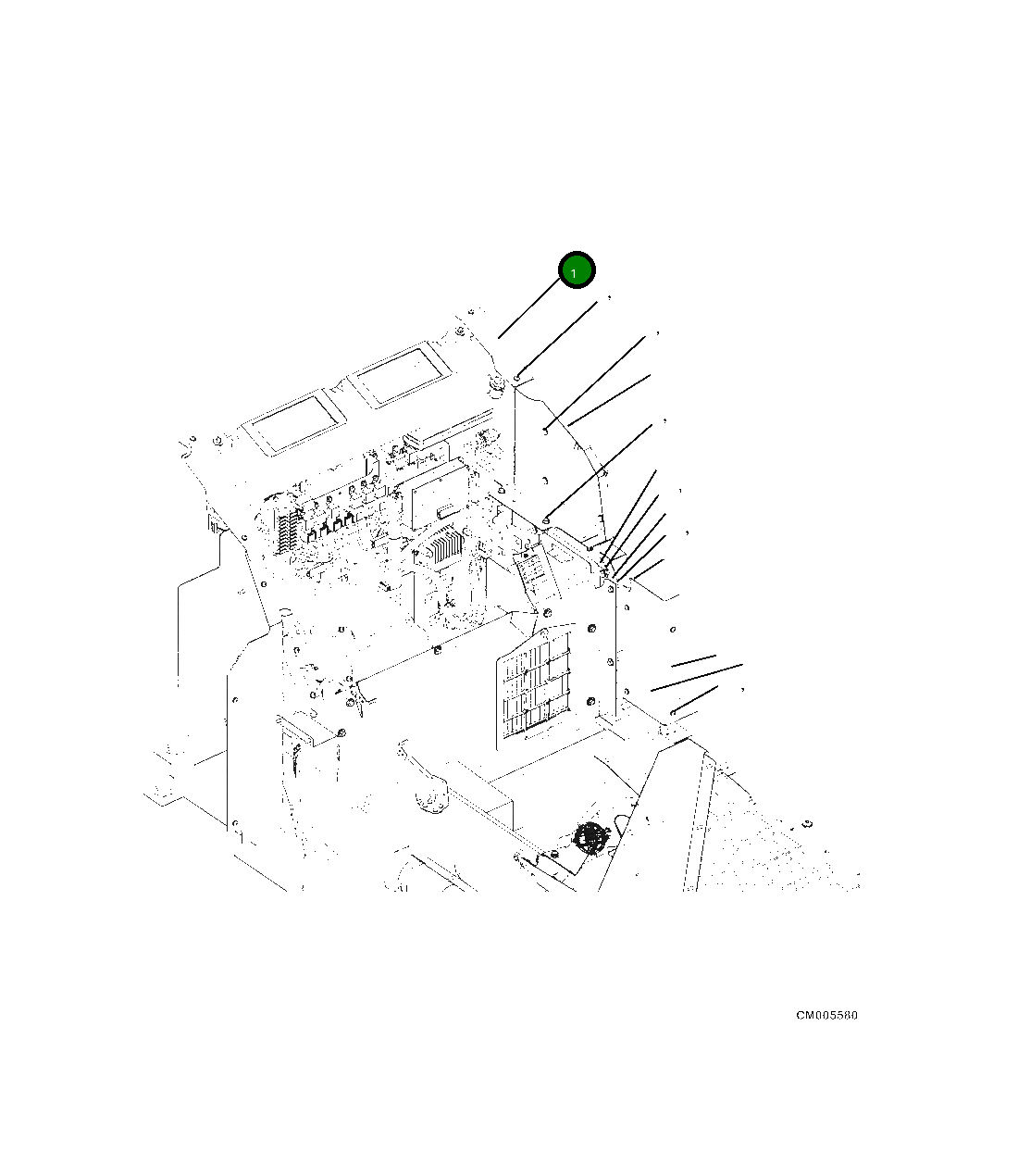 Крышка 207-53-31491  Komatsu