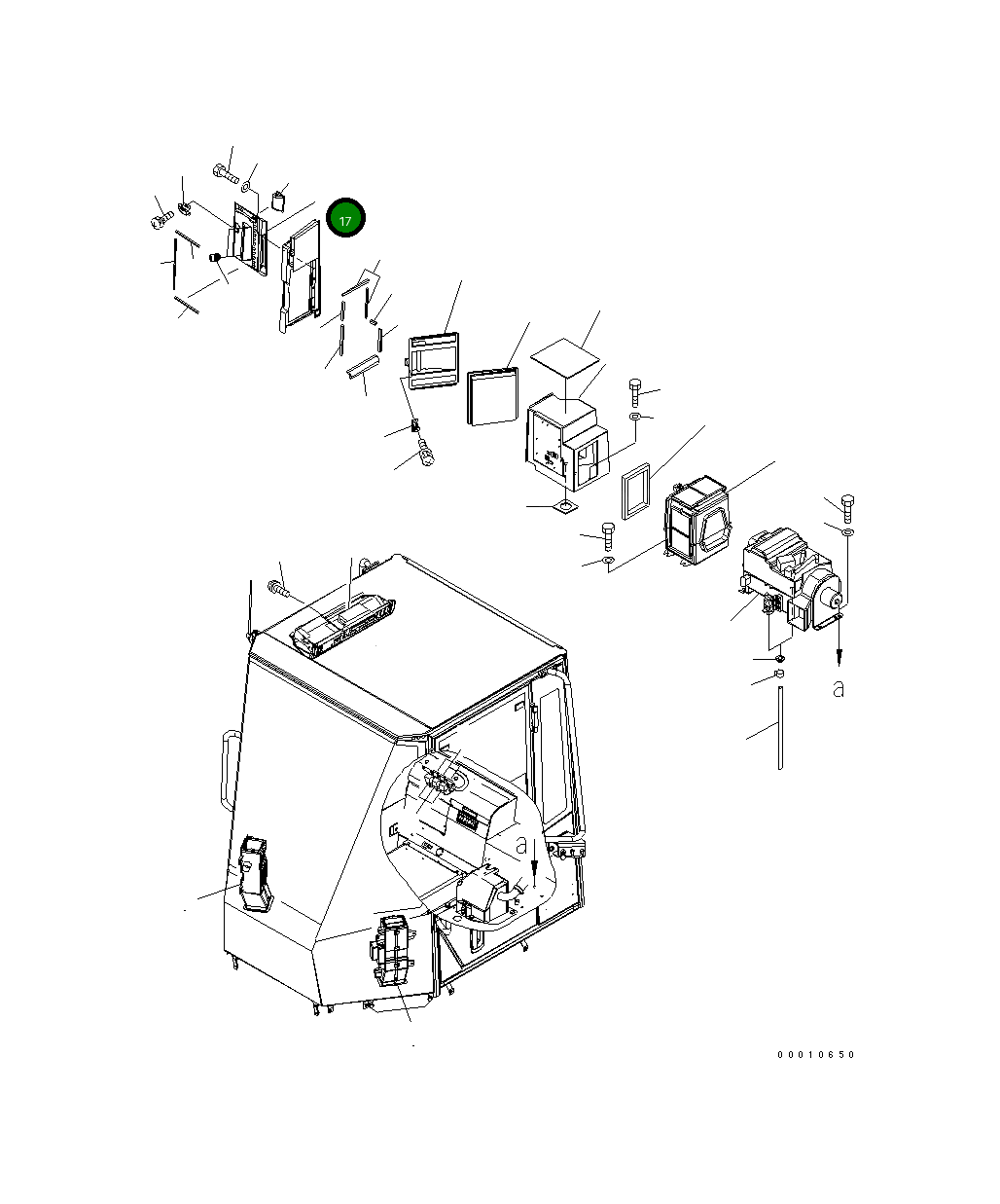 Крышка 418-926-3672  Komatsu
