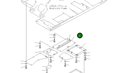 Крышка 20Y-54-23370 Komatsu