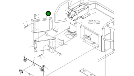 Крышка 22F-972-3340 Komatsu