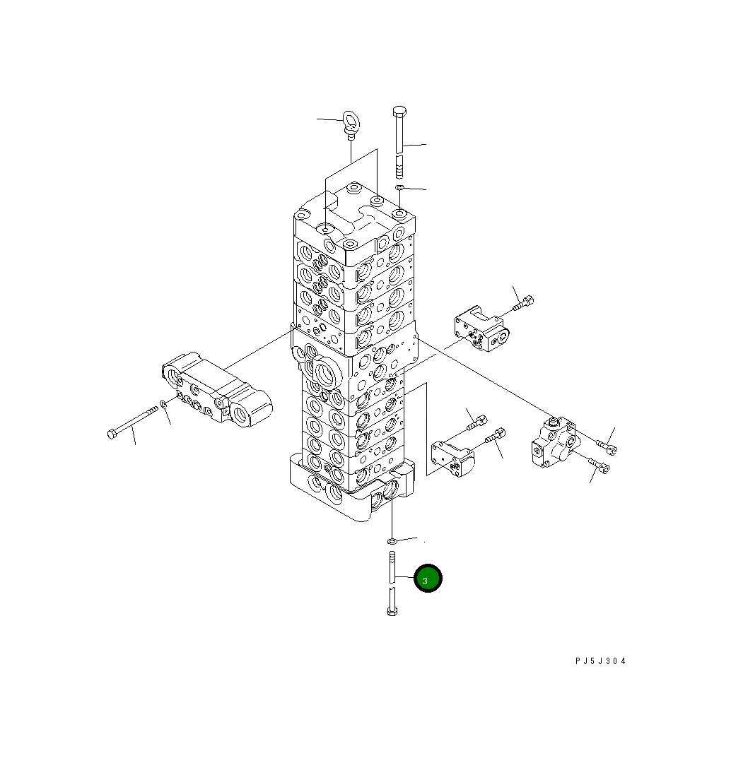 Болт 723-11-29670 Komatsu