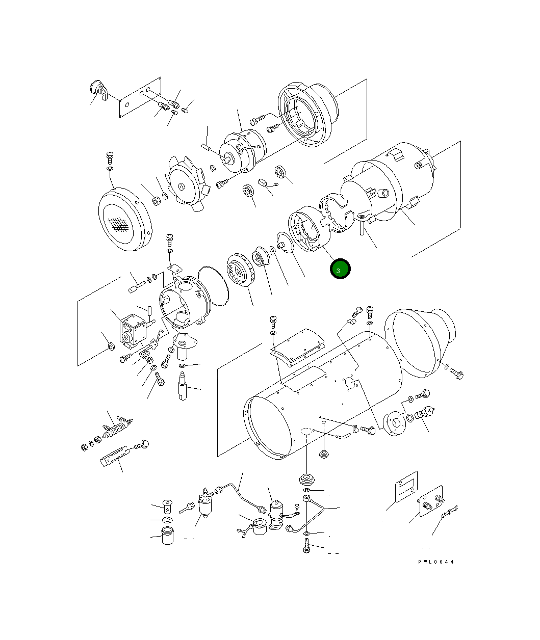 Кольцо MK528020 Komatsu