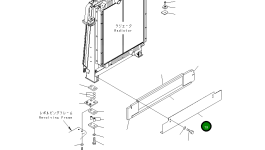 Крышка 21M-03-11510 Komatsu