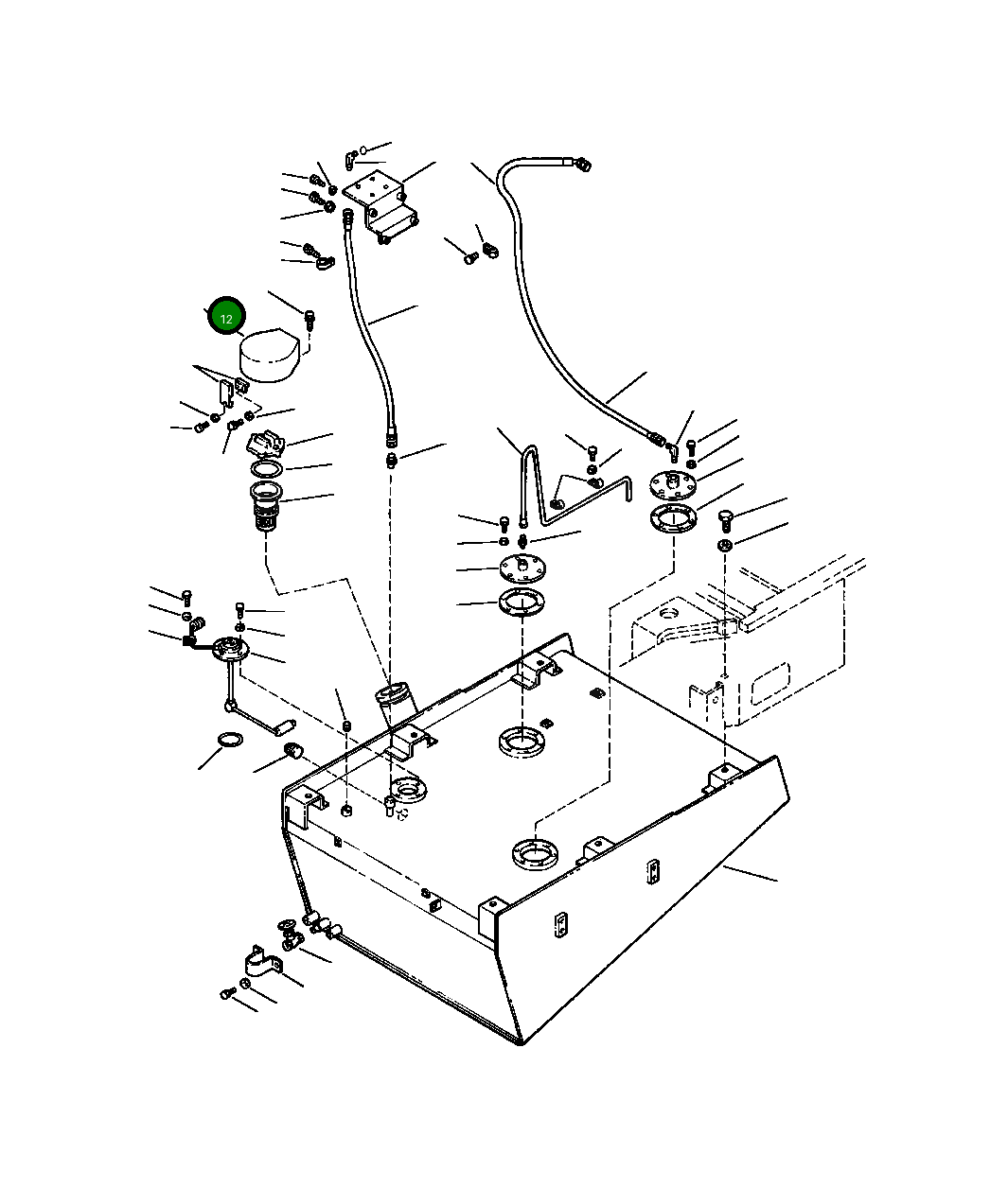 Крышка 426-04-11261  Komatsu