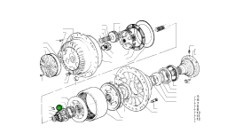 Кольцо 3138233 Komatsu