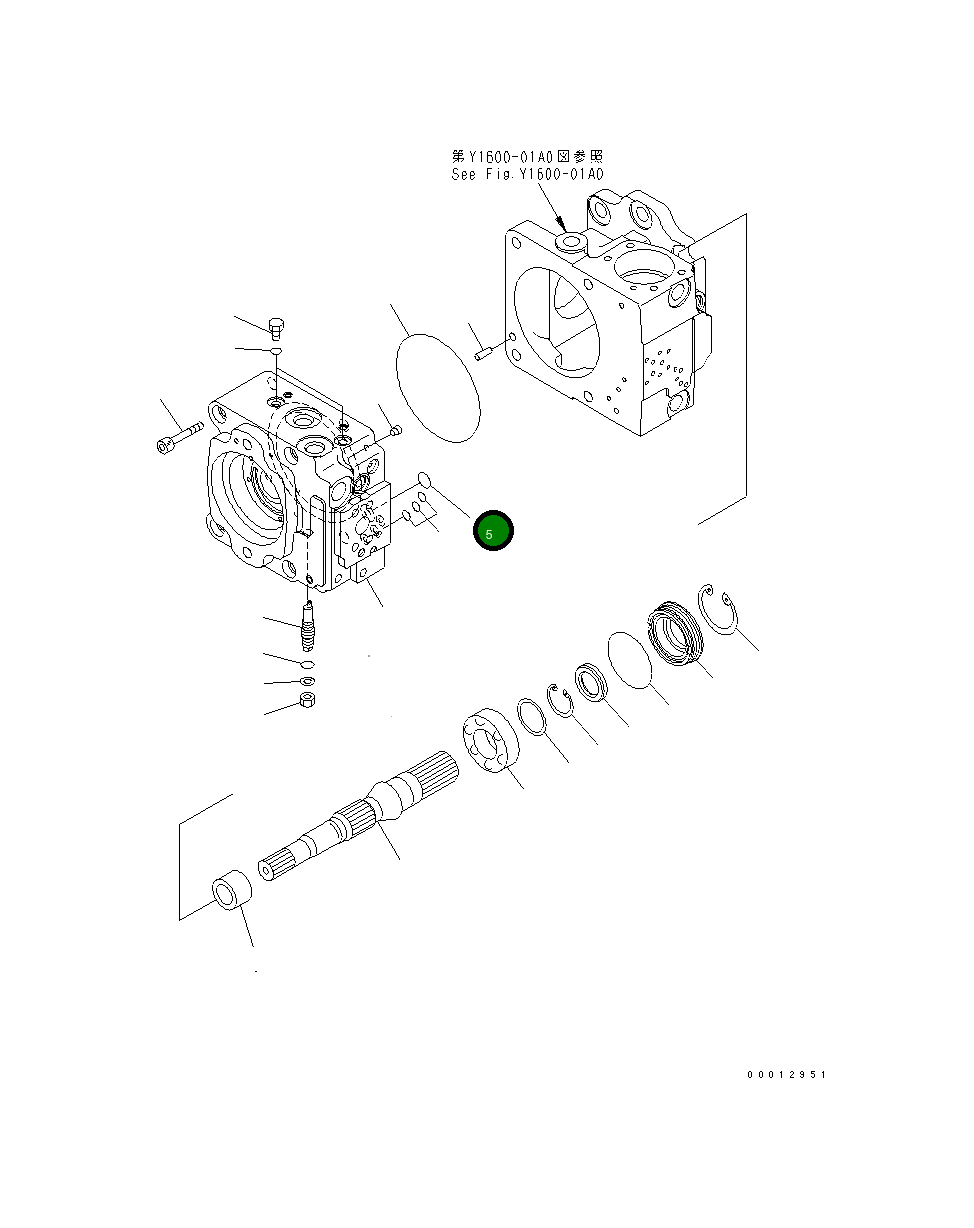 Кольцо уплотнительное (O-Ring) 07000-B2022 Komatsu