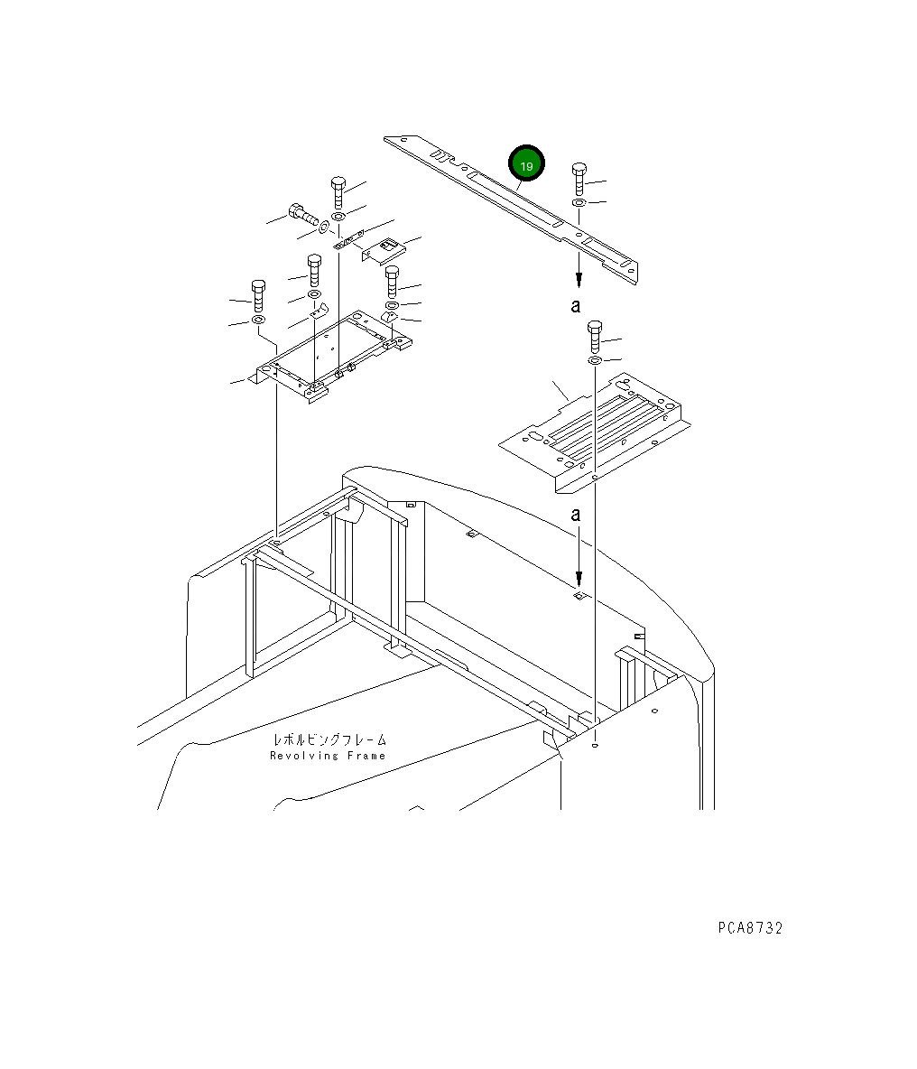 Крышка 203-54-66151 Komatsu