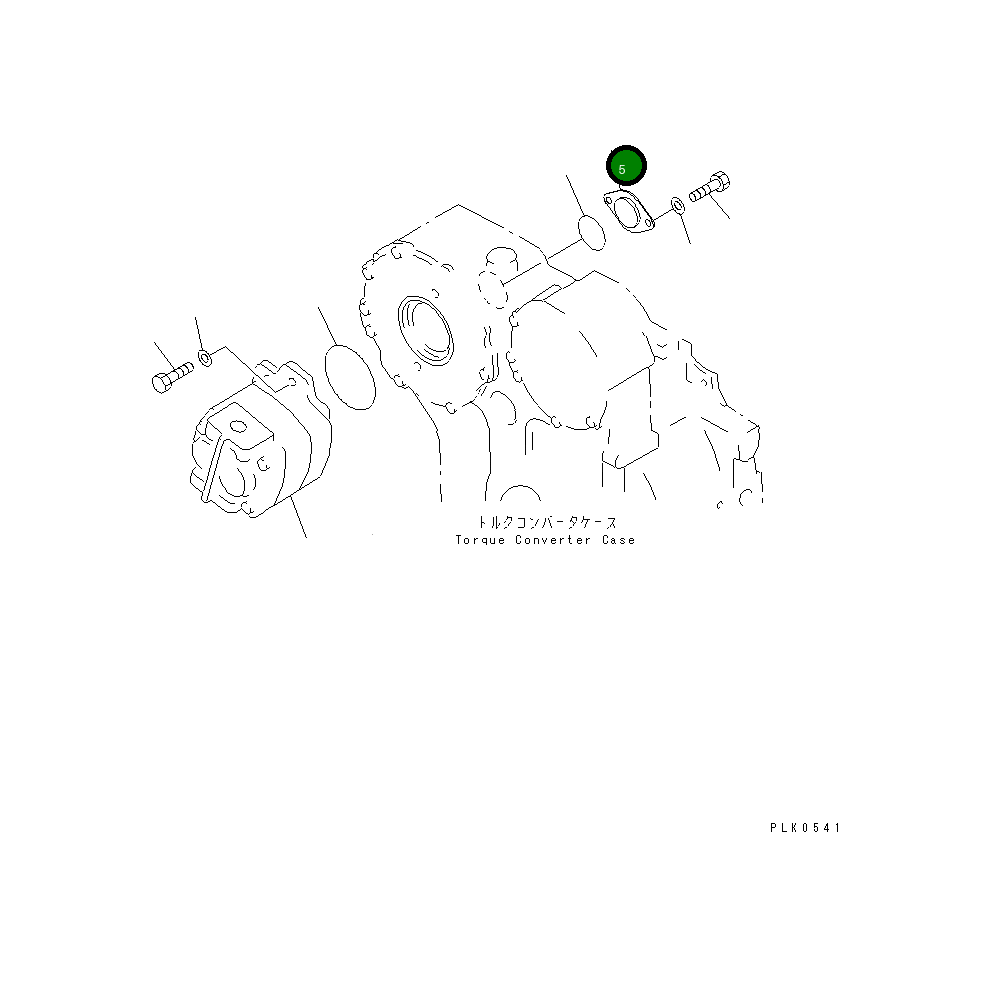 Крышка 14W-60-11120 Komatsu