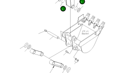 Кольцо уплотнительное (O-Ring) 20D-14-11530 Komatsu