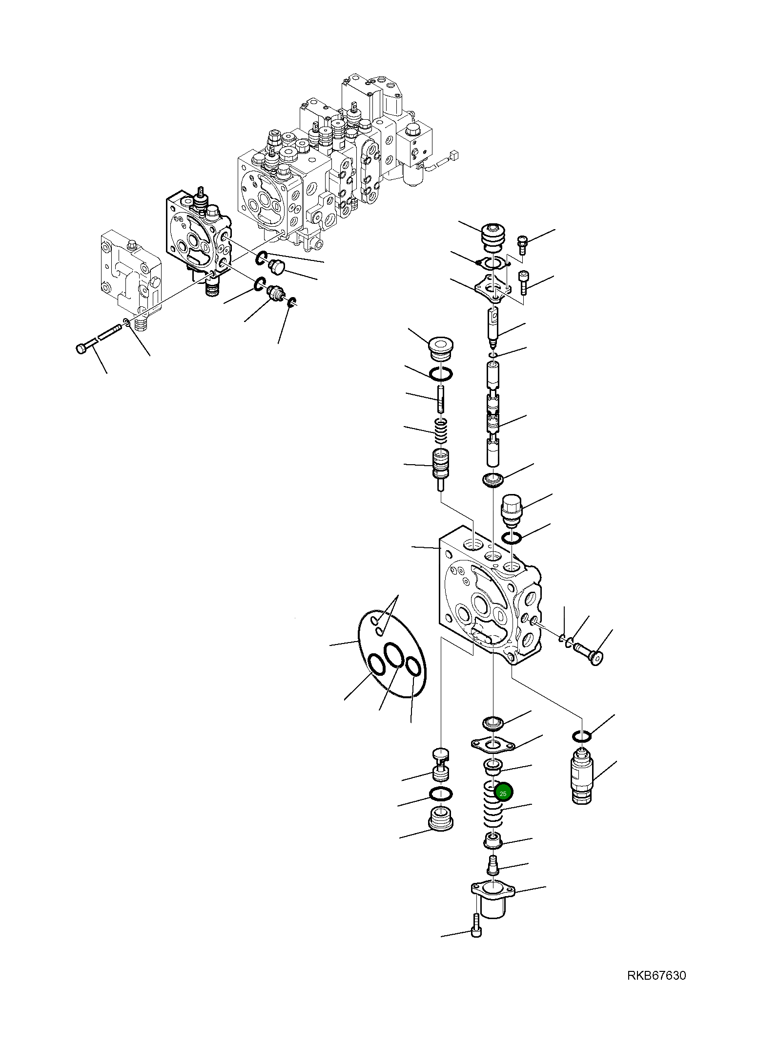 Кольцо уплотнительное (O-Ring) 07002-12020 Komatsu