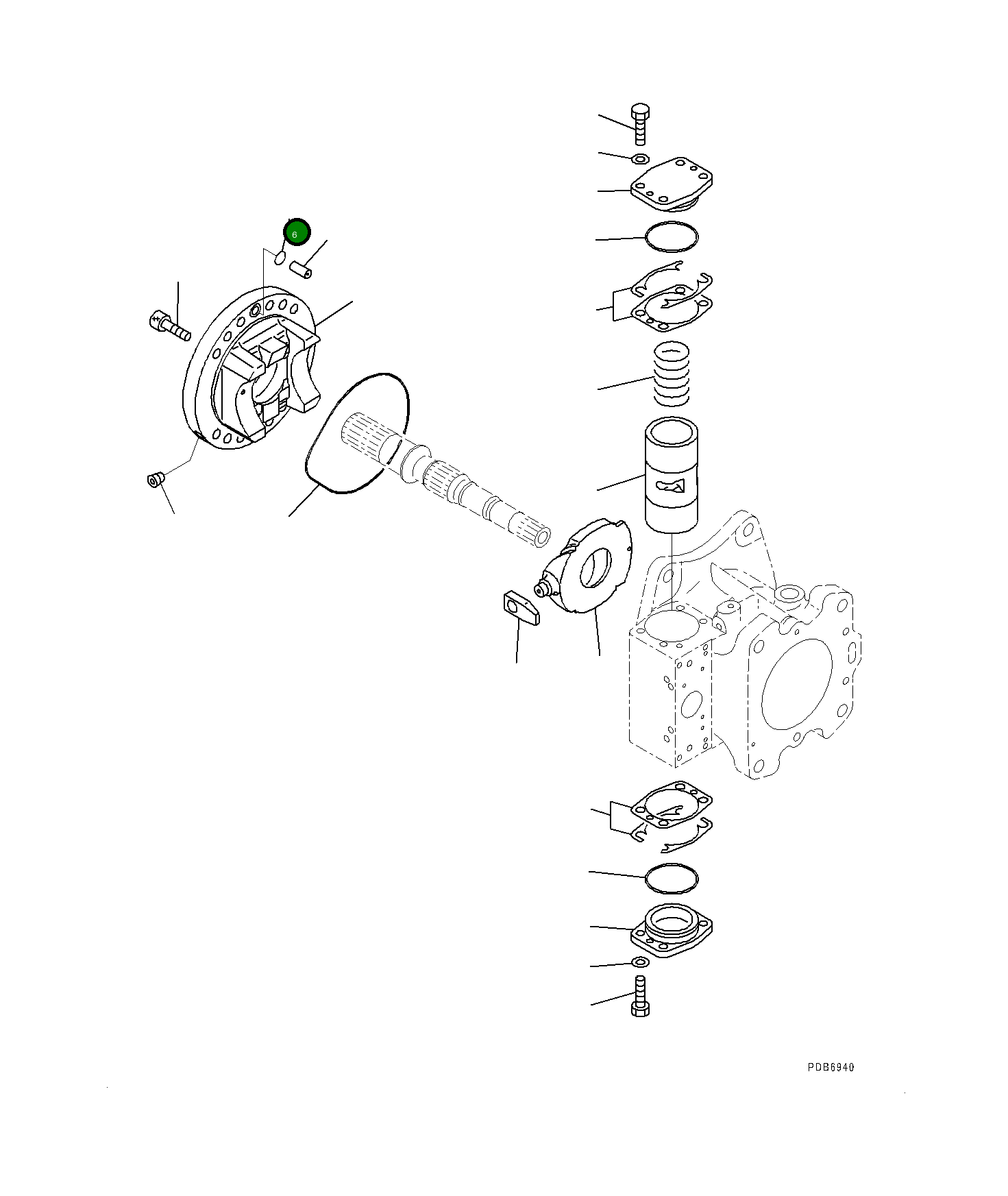 Кольцо уплотнительное (O-Ring) 07000-B2015 Komatsu