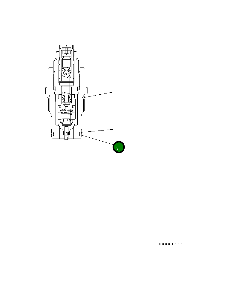 Кольцо уплотнительное (O-Ring) UC1300188009 Komatsu