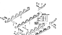 Пластина 154-30-13260 Komatsu