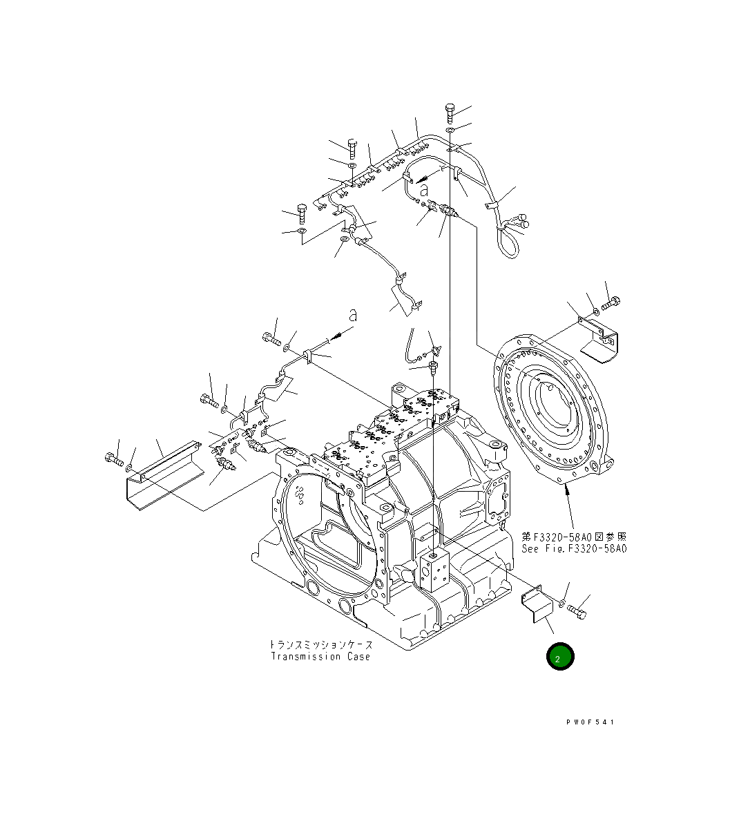 Крышка 569-15-55871 Komatsu