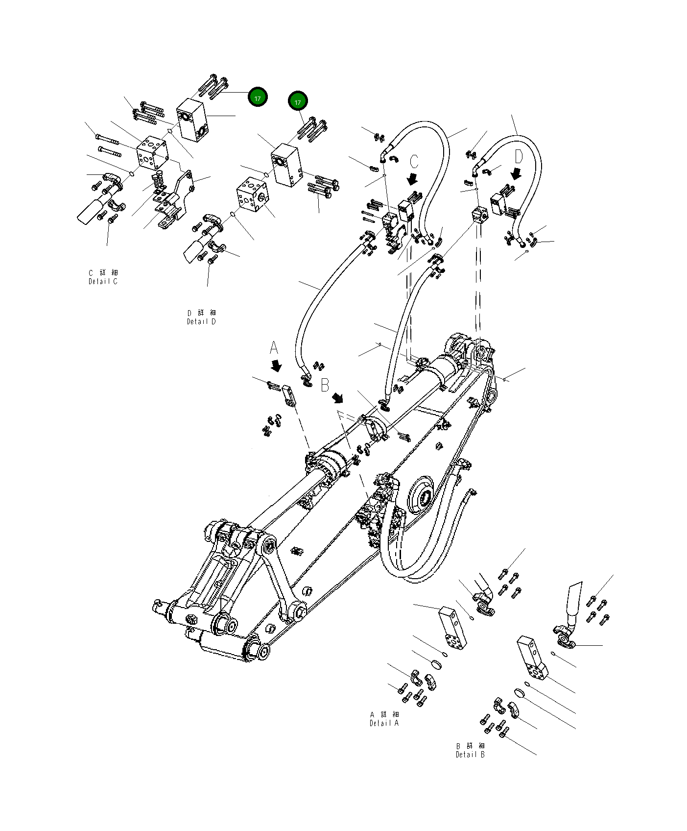 Болт 01024-81085 Komatsu