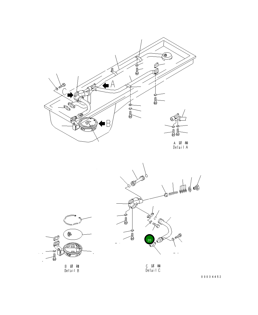 Болт 01010-30614 Komatsu