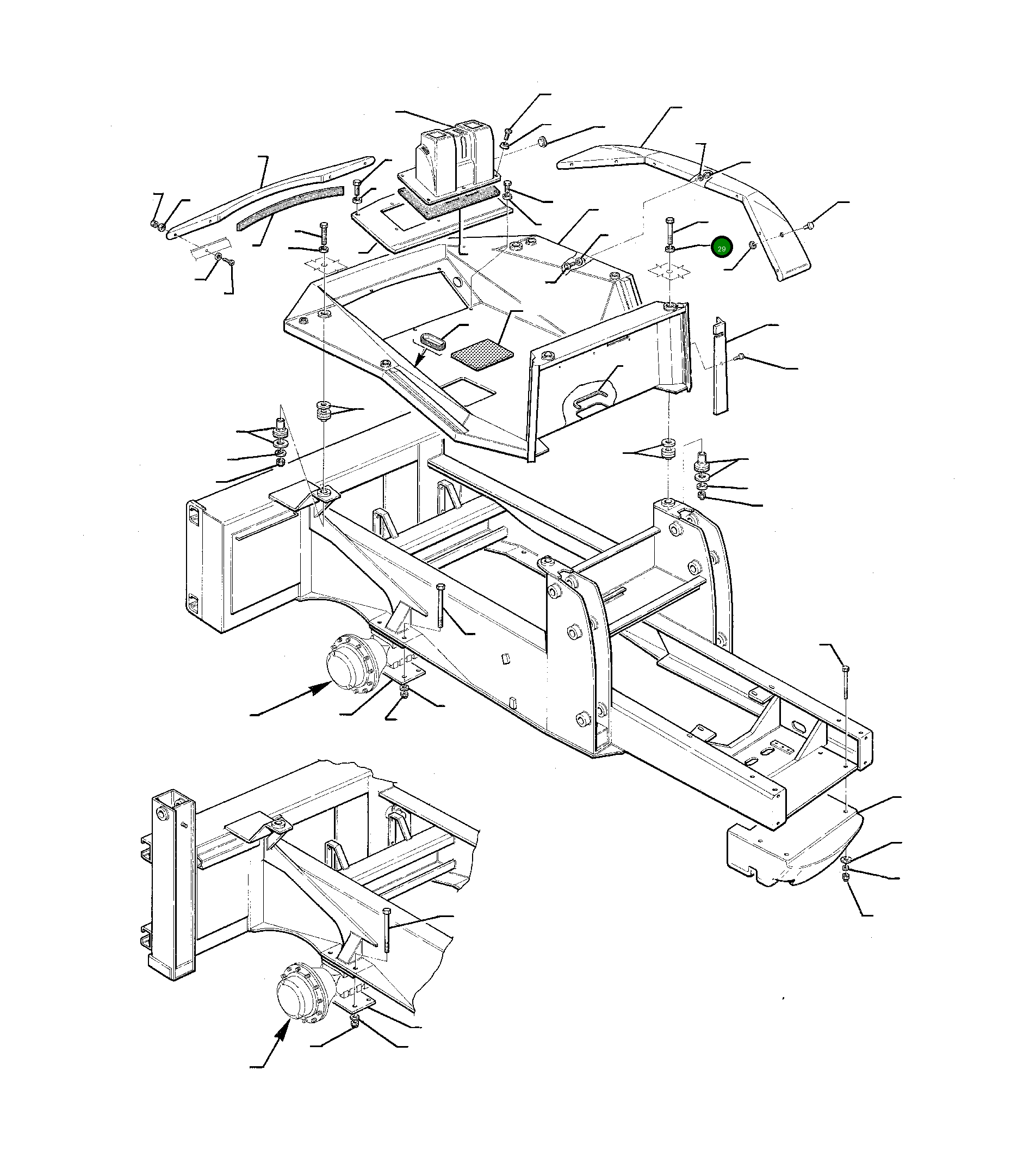 Болт 801014201 Komatsu